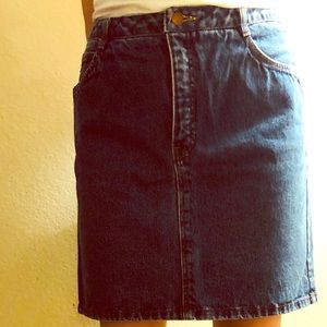 Jean skirt